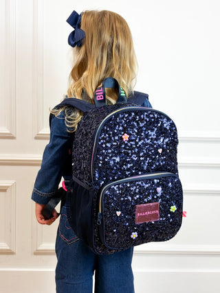 Rugzak Glitter Navy - Billieblush