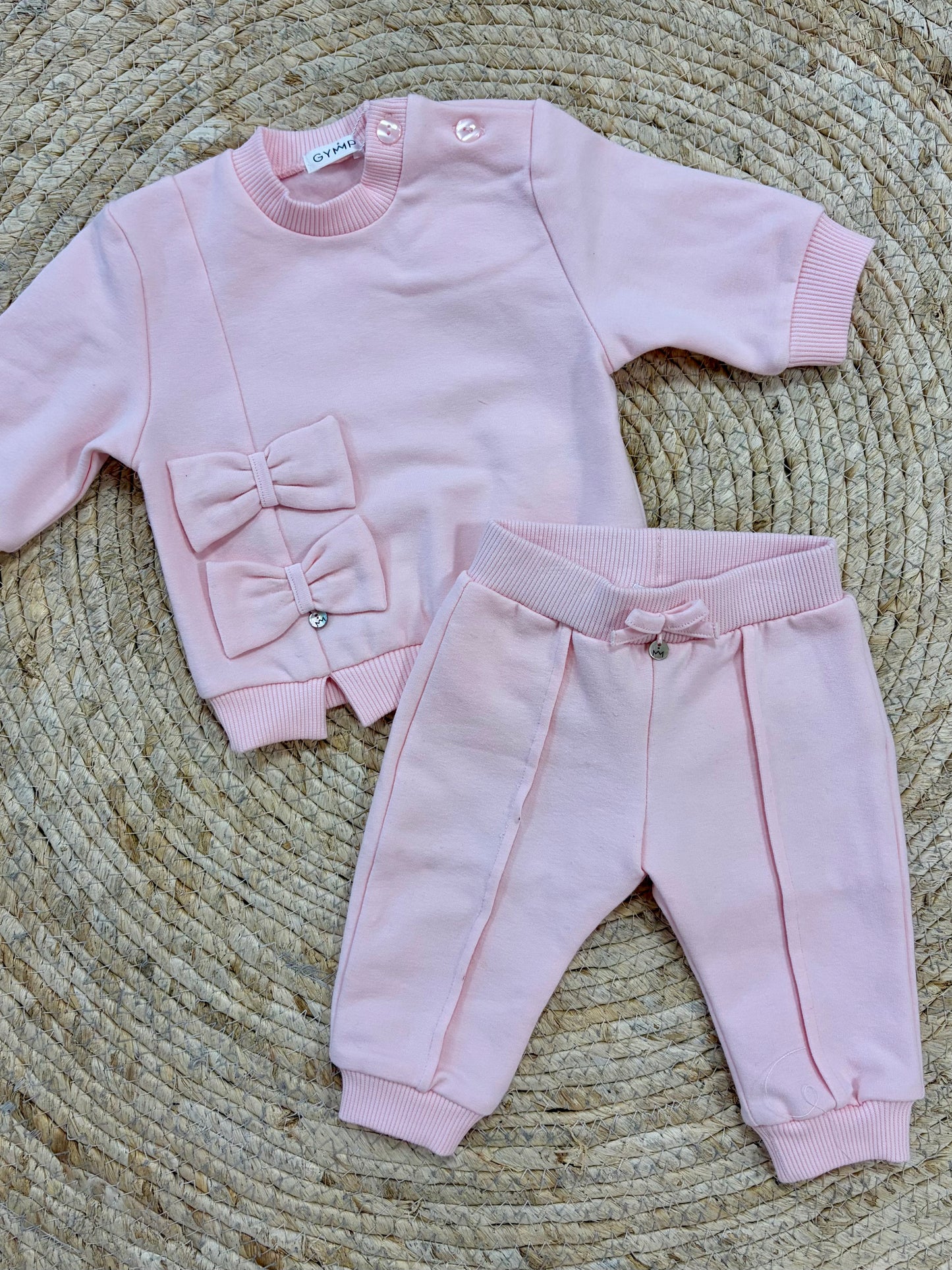 Set Roze Strik Meisjes - Gymp