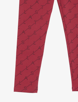 Legging Logo Rood - StellaMcCartney