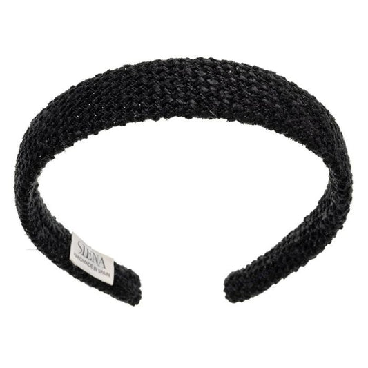 Diadeem Plana Black - Siena