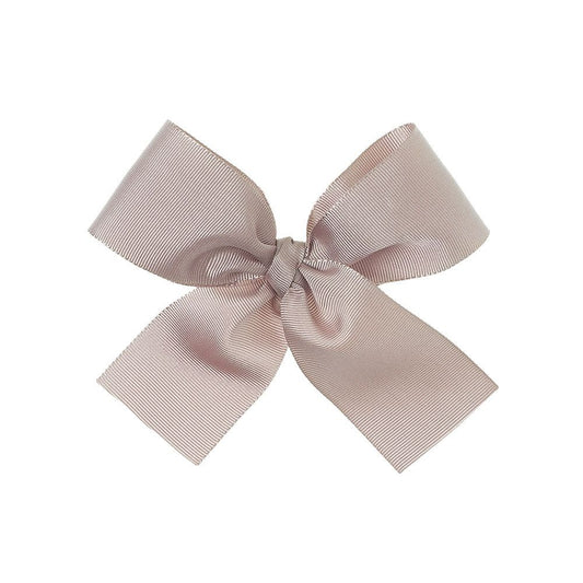 Medium Bow Clip Old Rose - Siena