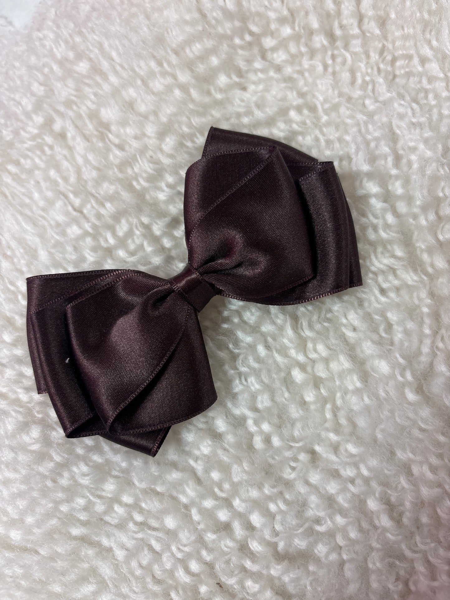 Butterfly Bow Medium Brown - Petite Zara