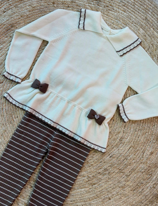 Set Taupe Strik - Granlei