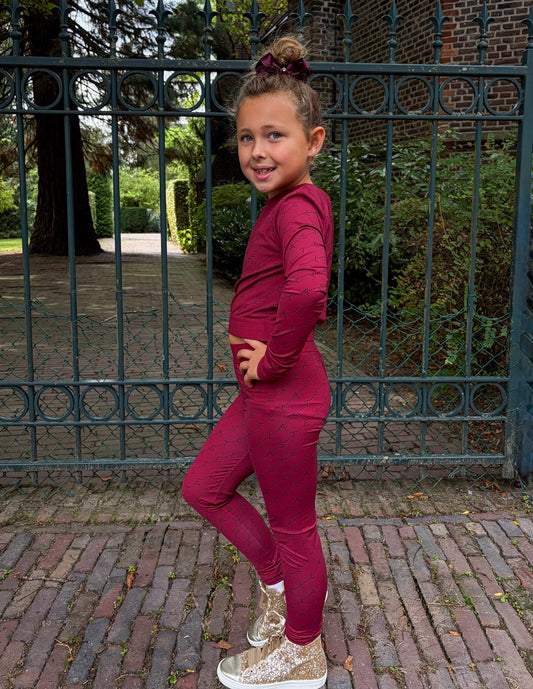 Set Bordeaux Meisjes - Stella McCartny