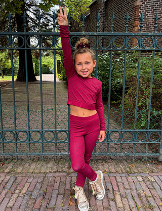 Set Bordeaux Meisjes - Stella McCartny