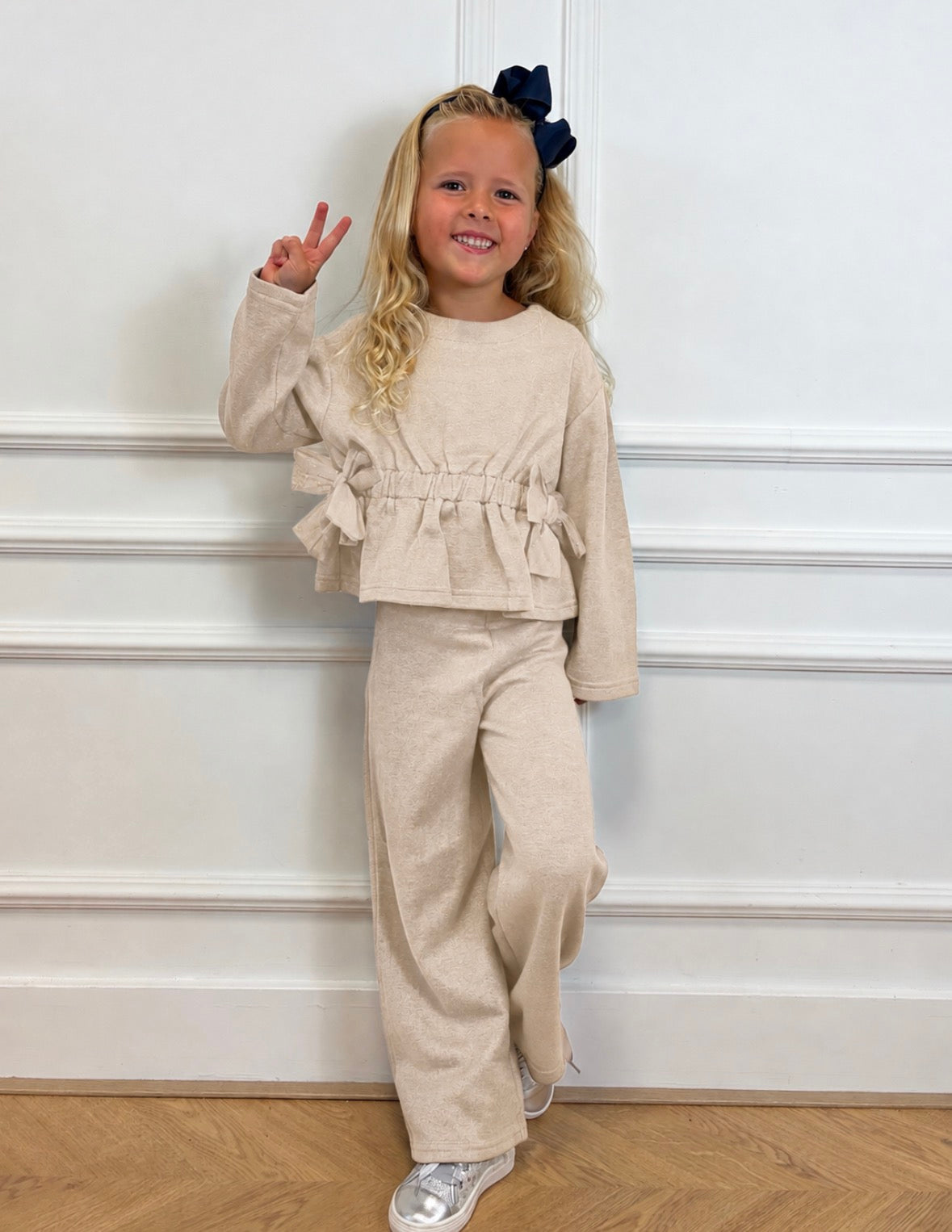 Set Beige Meisje Sparkle - Mayoral