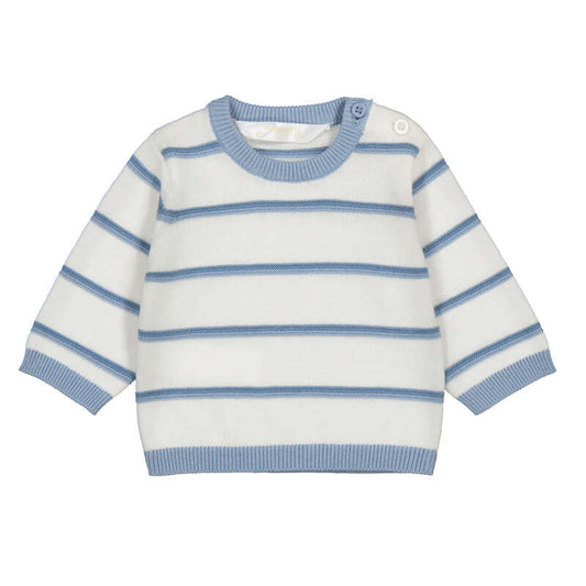 Knit Sweater Stripes Blue - Mayoral