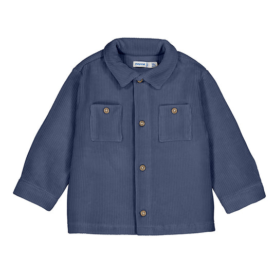 Rib Blouse Blue Boy - Mayoral