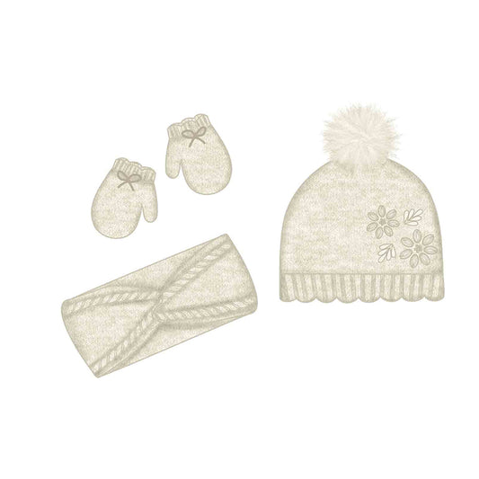 Scarf Set Beige - Mayoral