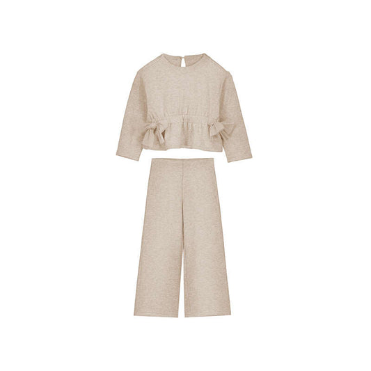 Set Beige Meisje Sparkle - Mayoral