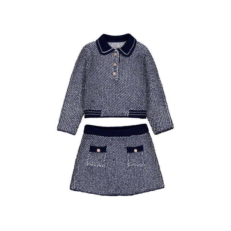 Set Meisjes Blauw - Abel & Lula