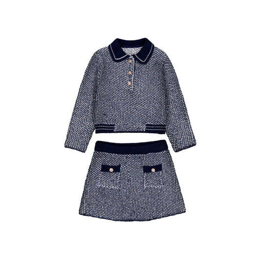 Set Meisjes Blauw - Abel & Lula