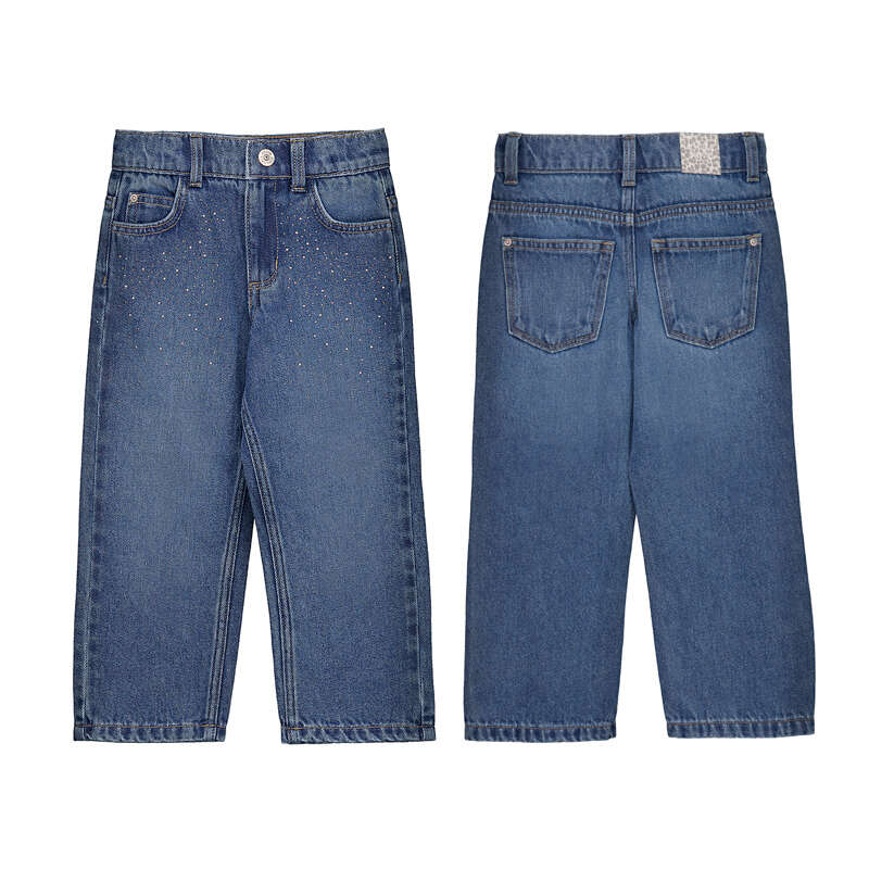 Denim Meisjes Strass - Mayoral