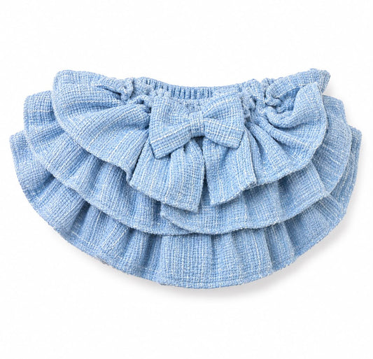 Bloomer Blauw Tweed Meisjes - petite Zara