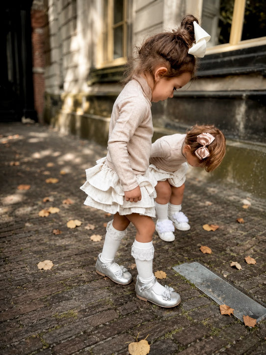 Bloomer ivory Tweed Meisje - Petite Zara