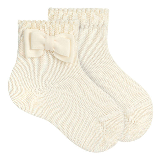 Condor sokken strik - Beige