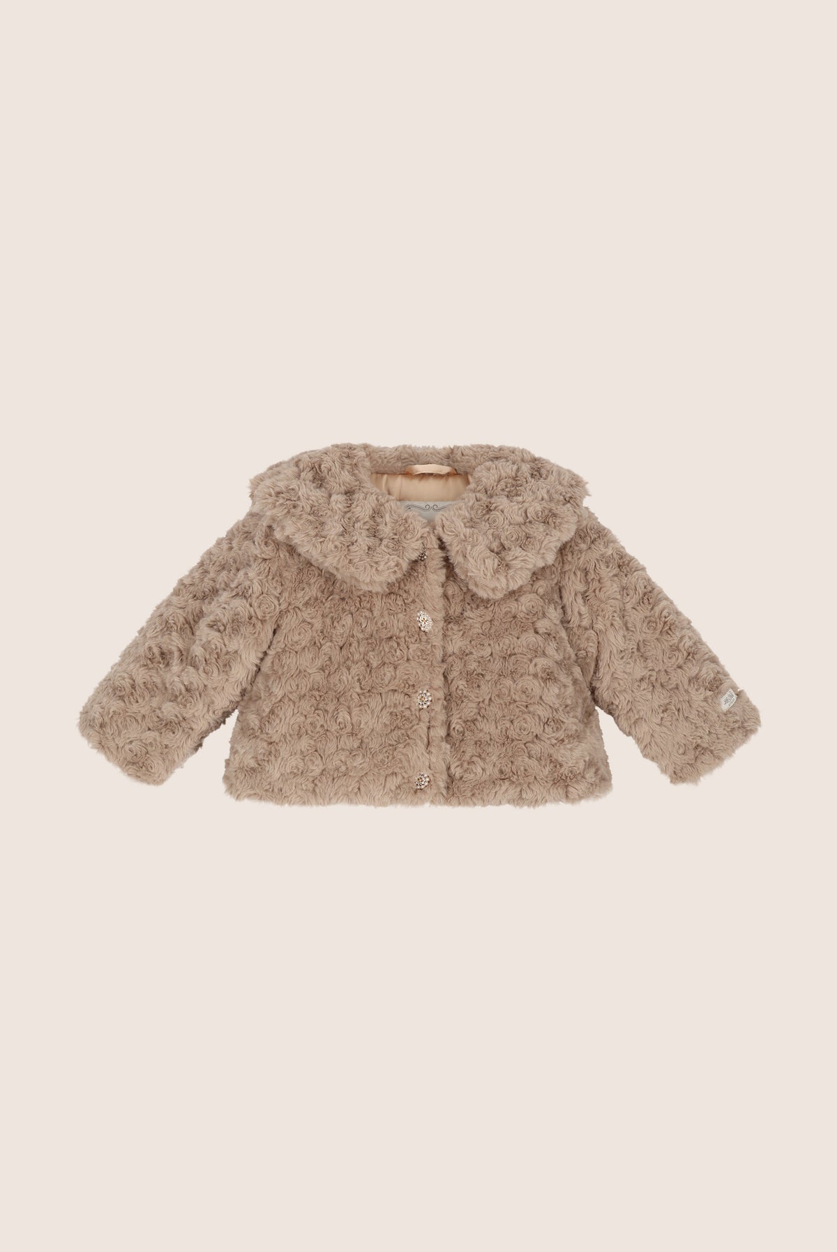 Zachte jas Meisjes Bruin - Le Chic
