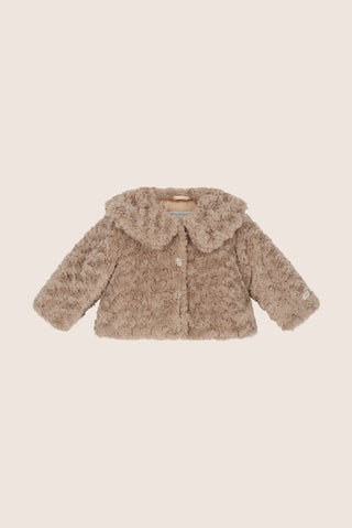 Zachte jas Meisjes Bruin - Le Chic