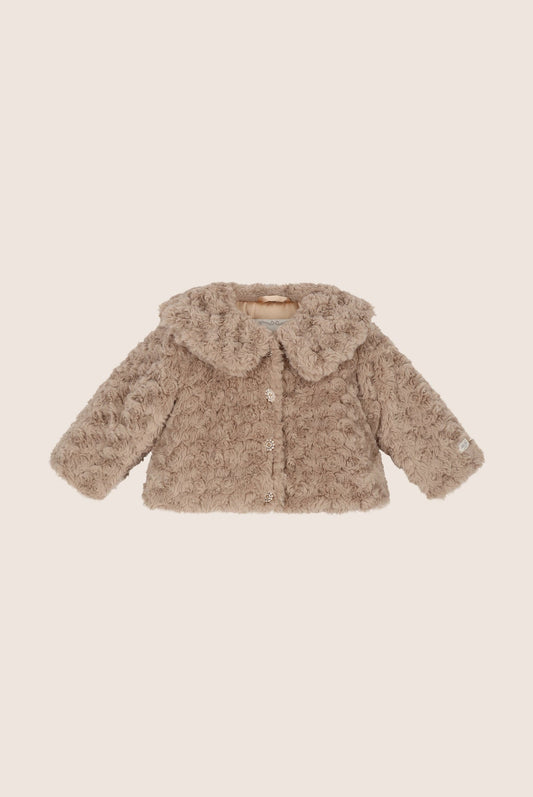 Zachte jas Meisjes Bruin - Le Chic