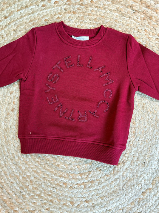 Trui Logo Bordeaux - Stella McCartney