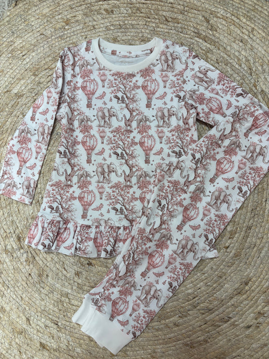 Pyjama Toile Africa Pink - My Little Pie