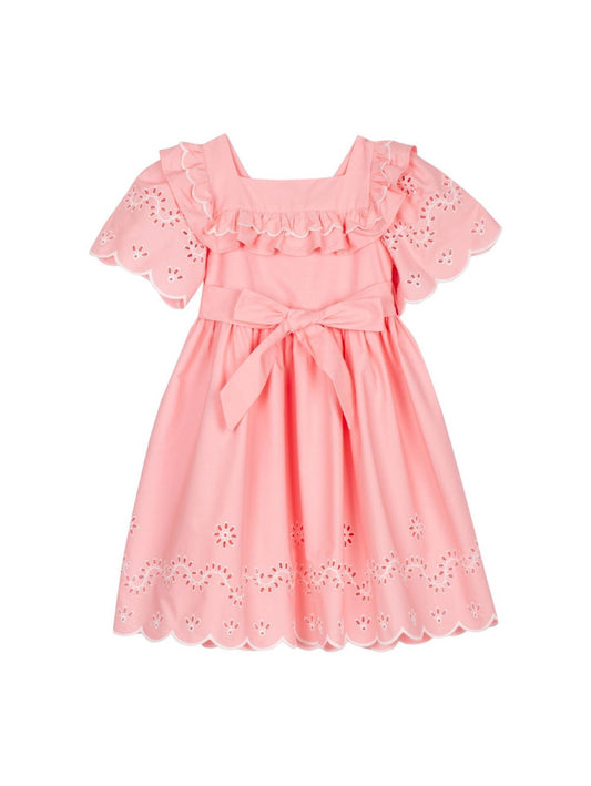 Dress Broderie Sweet Pink - Patachou