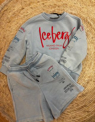Set Blue Text - Iceberg
