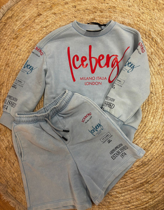 Set Blue Text - Iceberg