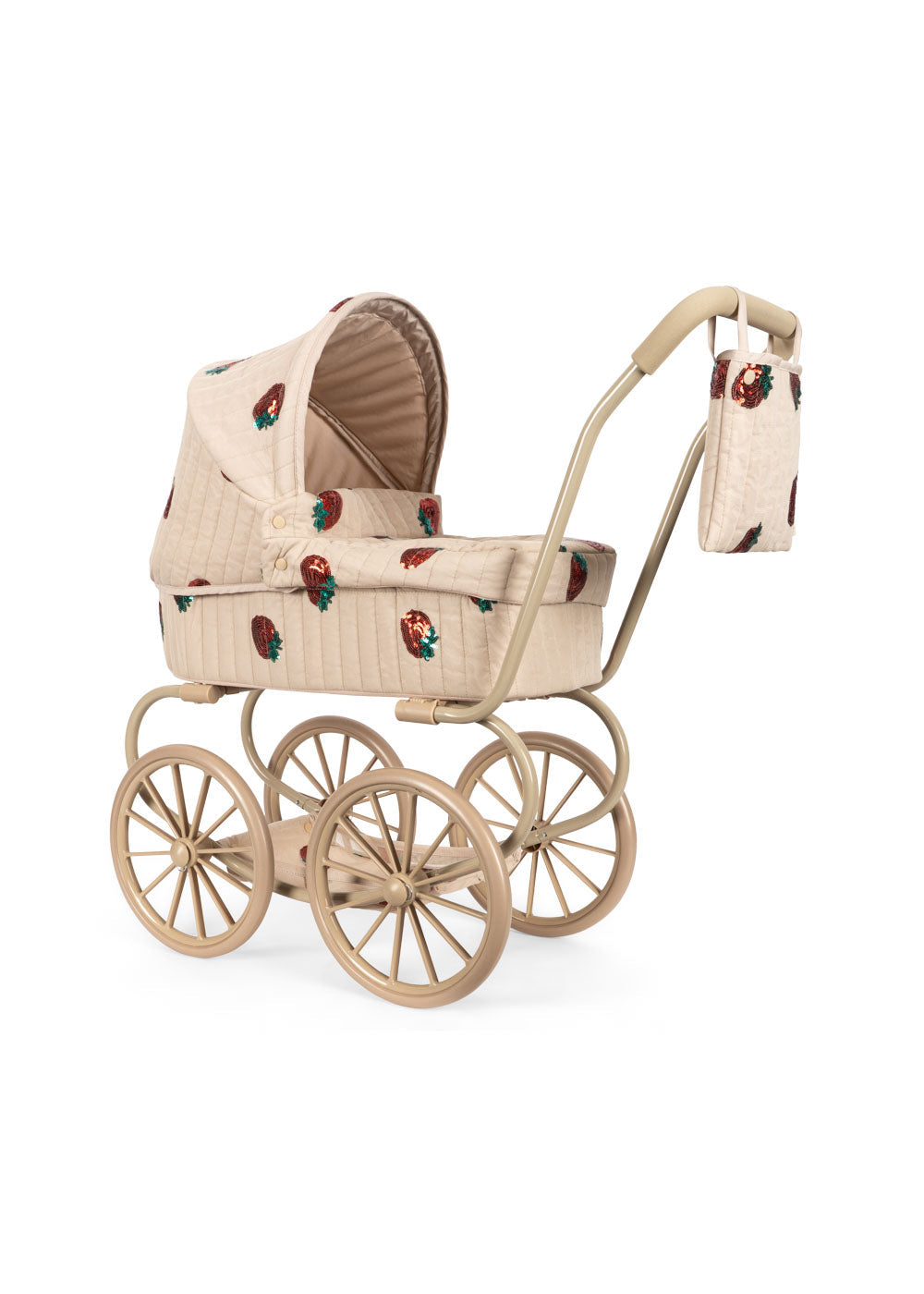 Doll Kinderwagen strawberry - Konges Sløjd