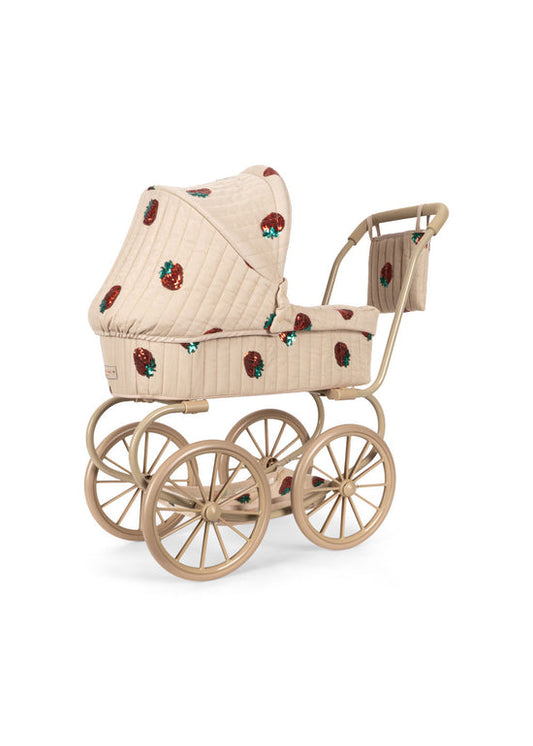 Doll Kinderwagen strawberry - Konges Sløjd