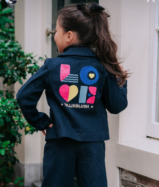 Jacket Navy - Billieblush