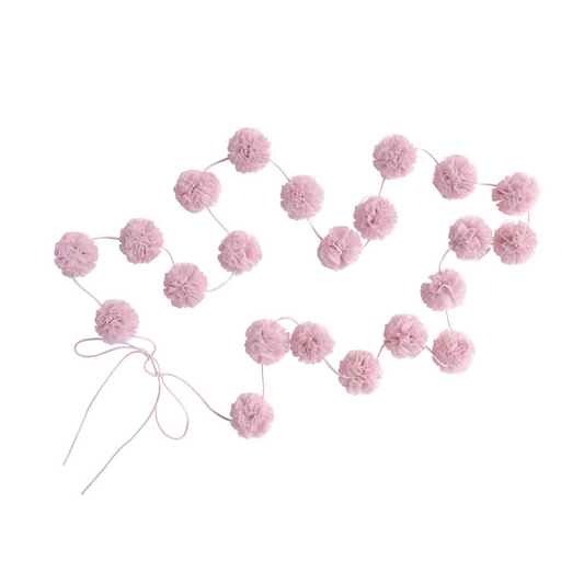 Pom Pom Garland Slinger Blush - spinkie