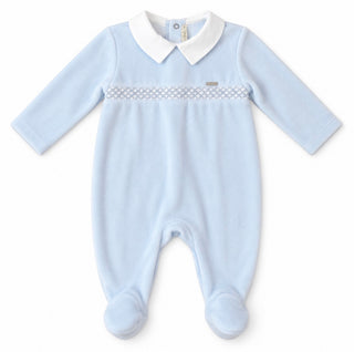 Babypakje Met Kraag Blauw - Laivicar