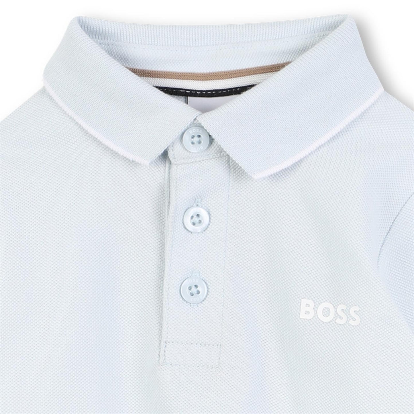 Polo Long Sleeve Sky Blue - Boss