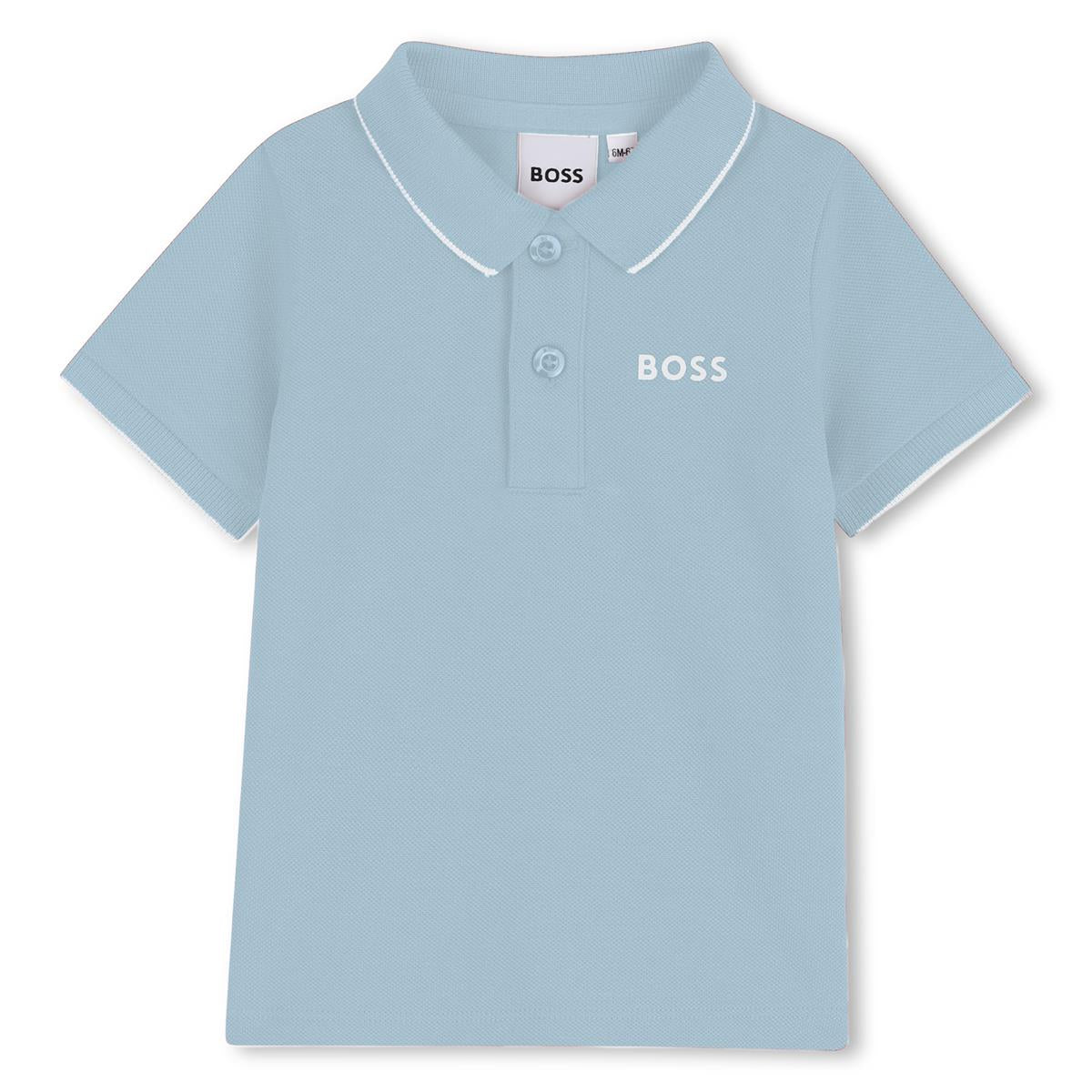 Polo Jongens Lichrblauw - Boss