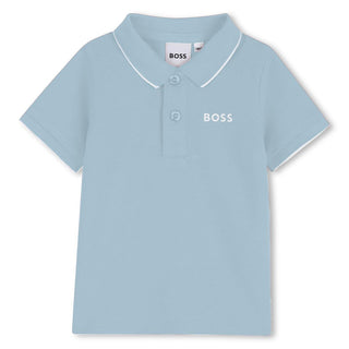Polo Jongens Lichrblauw - Boss
