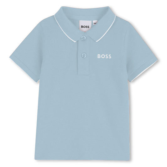 Polo Jongens Lichrblauw - Boss