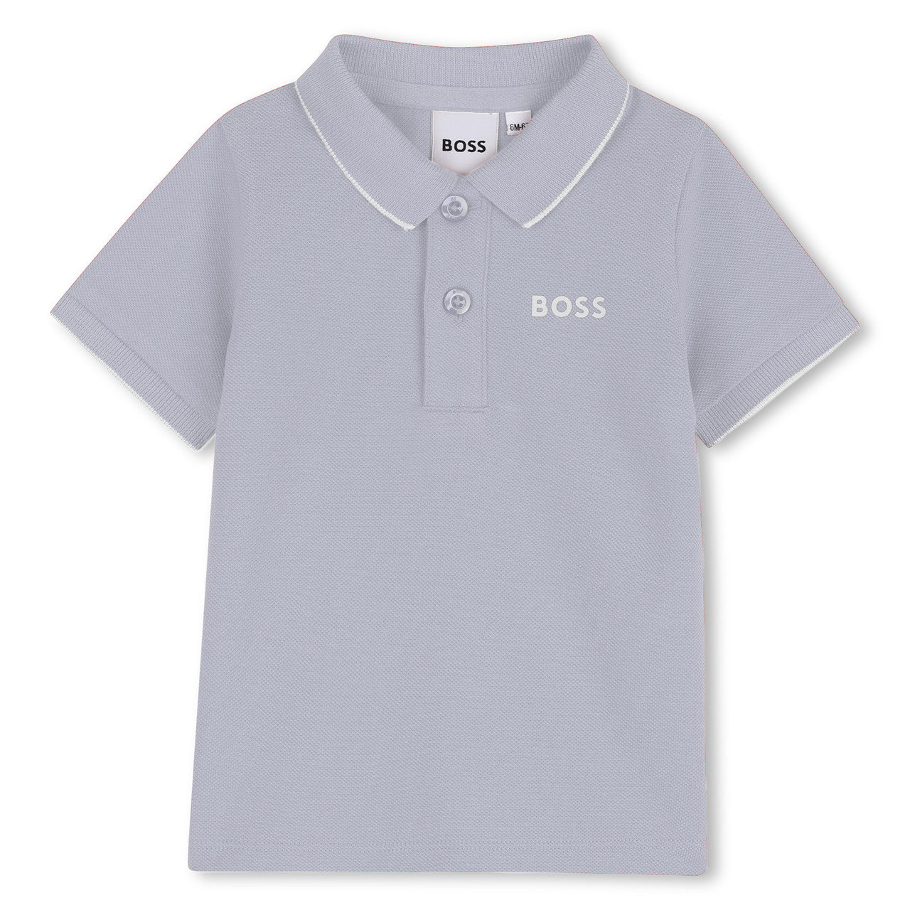 Polo Korte Mouwen Licht Blauw - Boss