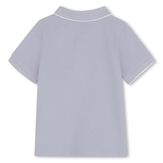 Polo Korte Mouwen Licht Blauw - Boss