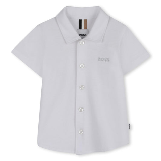 Polo Blouse White - Hugo Boss