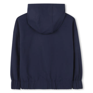Hooded Cardigan Navy - Boss
