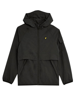 Hooded Windbreaker Jacket  Khaki - Lyle & Sott