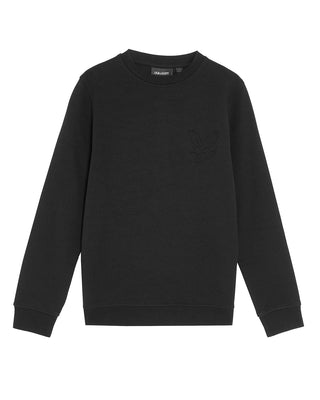 Sweater Eagle Crew Neck Jet Black - Lyle & Scott