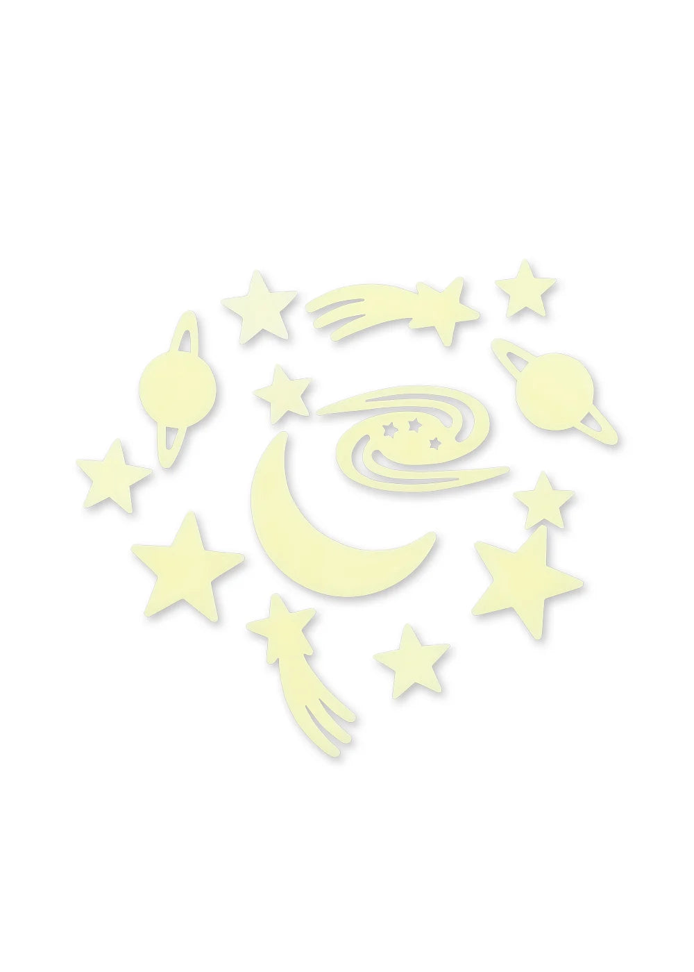 Muurstickers Glow In The Dark  - Konges Sløjd