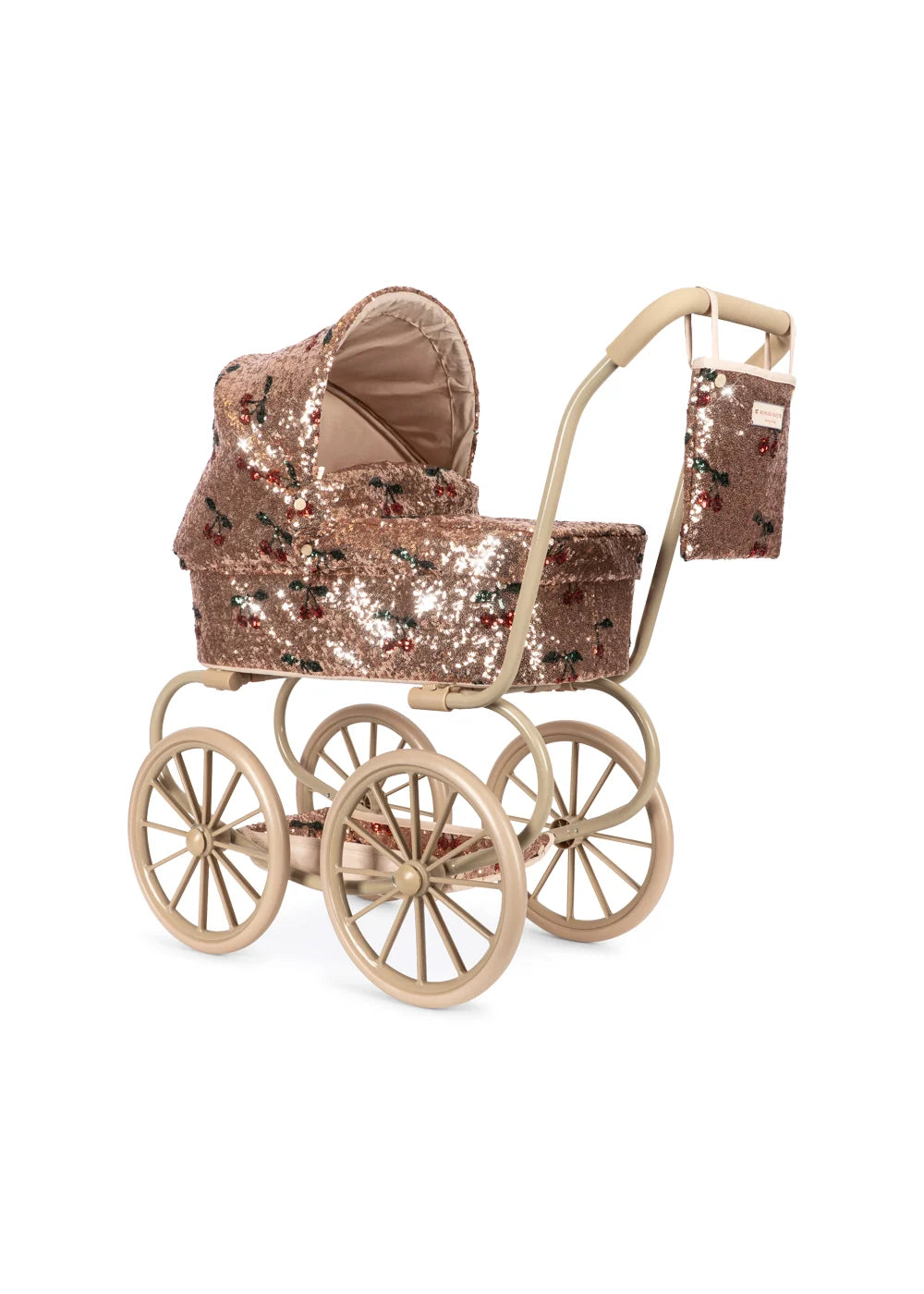 Glitter Kersjes Kinderwagen - Konges Sløjd