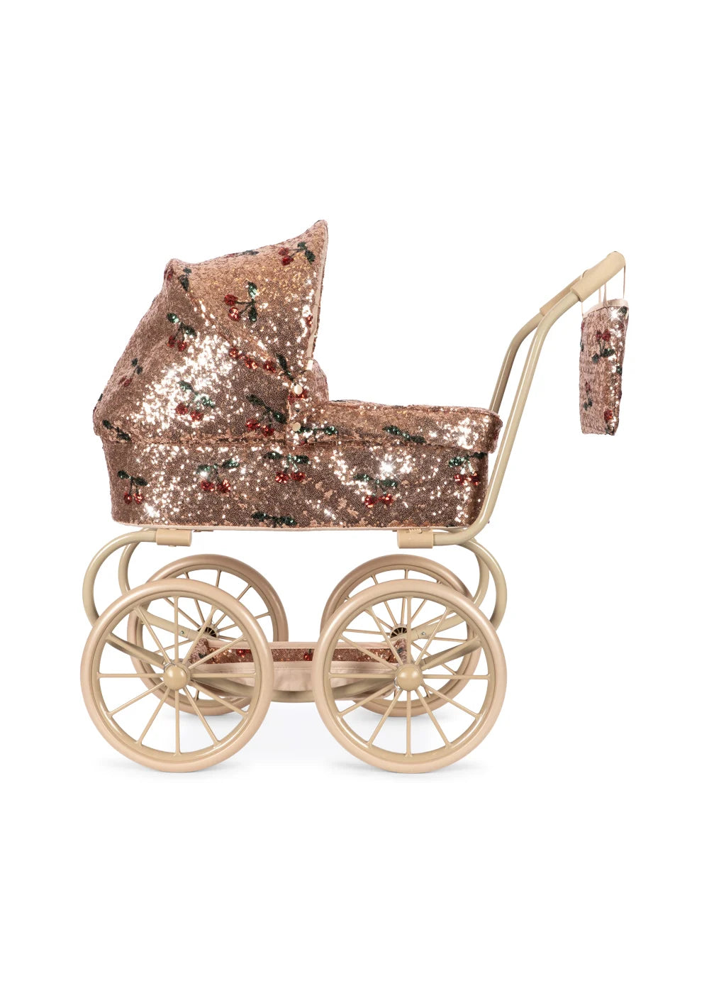 Glitter Kersjes Kinderwagen - Konges Sløjd