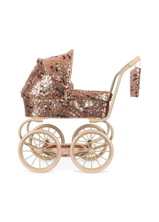 Glitter Kersjes Kinderwagen - Konges Sløjd