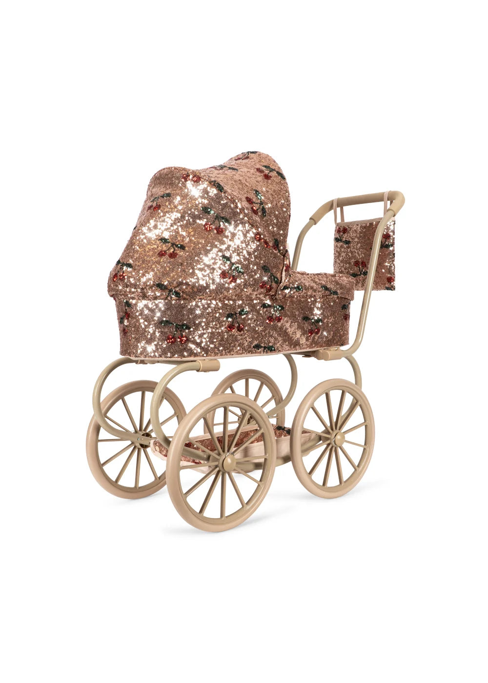Glitter Kersjes Kinderwagen - Konges Sløjd