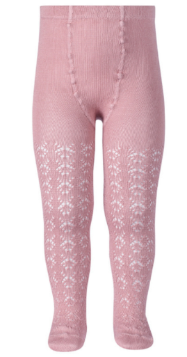 Condor Tights Openwork - Pale Pink