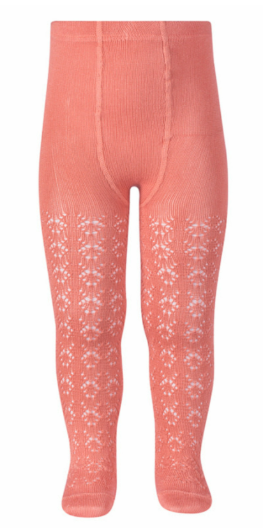 Condor Tights Openwork - Peony